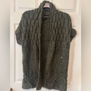 RACHEL ROY Signature Olive/Khaki Green Knit Cardigan, Women’s size Large